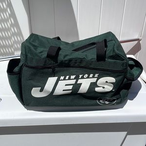 Official vintage NY Jets carry on duffle Canvas type Unlined